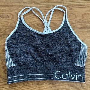 Calvin Klein NWOT Performance Reversible Sports Bra (M)